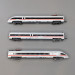 Coffret 3 pièces Automotrice électrique ICE-T classe 411, DB AG, Ep. VI - Fleischmann 7760006 - N 1/160