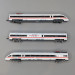 Coffret 3 pièces Automotrice électrique ICE-T classe 411, DB AG, Ep. VI - Fleischmann 7760006 - N 1/160