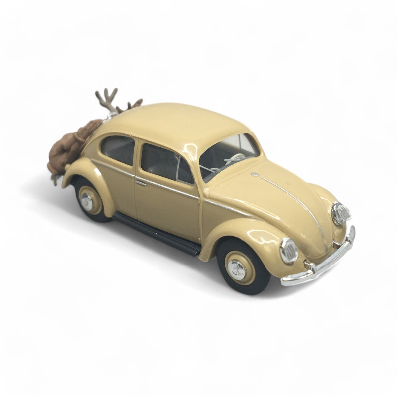 Fenêtre ovale VW Coccinelle avec Cerf, Beige - BUSCH 52966 - HO 1/87