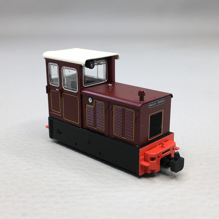 Locomotive diesel à voie étroite Baguley Drewry 70 chevaux, Rouge - Bachmann 392027 - HOe 1/76, 009