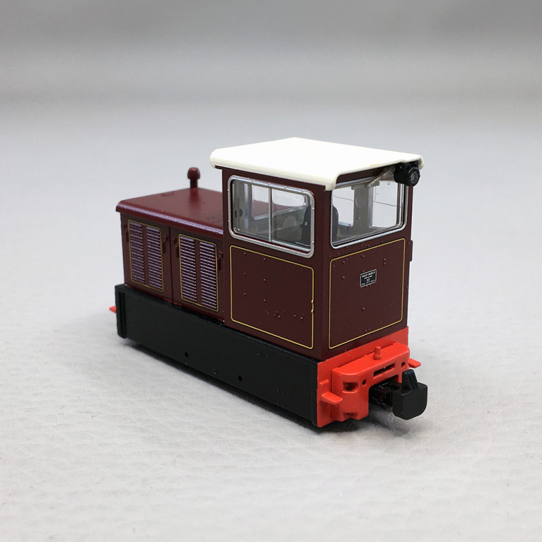 Locomotive diesel à voie étroite Baguley Drewry 70 chevaux, Rouge - Bachmann 392027 - HOe 1/76, 009