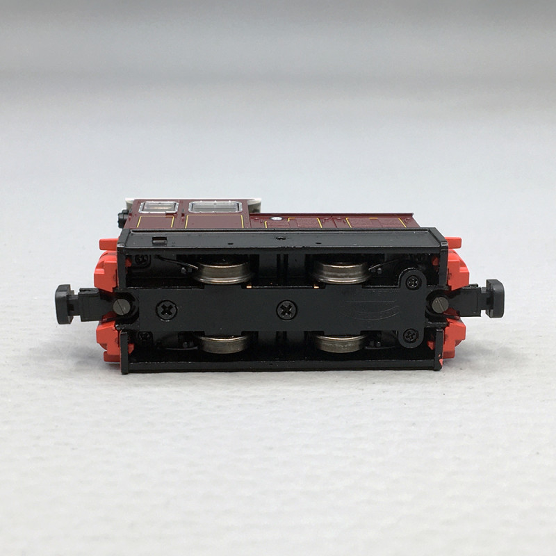 Locomotive diesel à voie étroite Baguley Drewry 70 chevaux, Rouge - Bachmann 392027 - HOe 1/76, 009