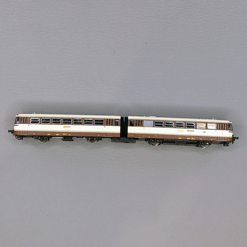 Autorail diesel "Ferrobus" RENFE, classe 591.500, livrée "Estrella", Ep. IV, Digital Son - Arnold HN2353S - N 1/160