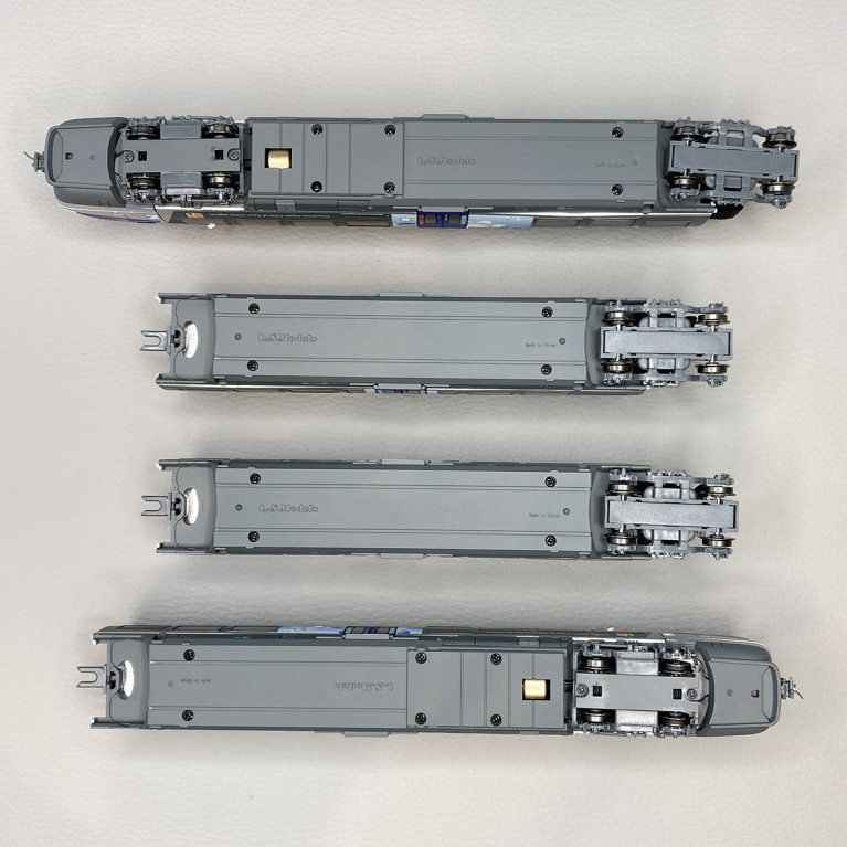 Automotrice AGC, BB81621 / 81622, 4 éléments, PACA AIX, SNCF, Ep. VI - LSMODELS 10392 - HO 1/87