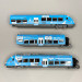 Automotrice AGC, B81661 / 81662, 3 éléments, livrée AURA, SNCF, Ep. VI - LSMODELS 10089 - HO 1/87