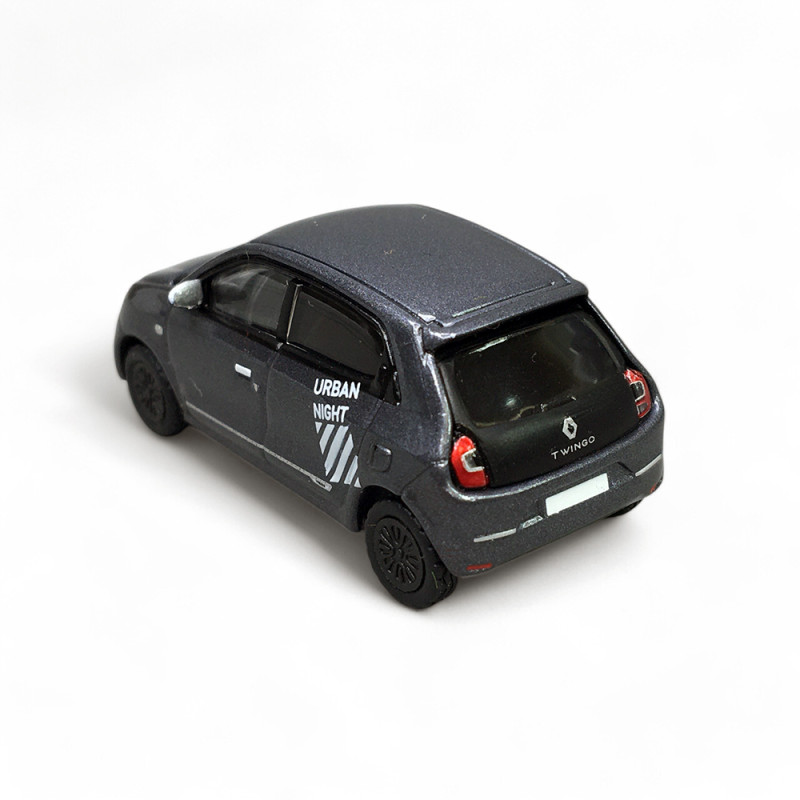 Renault Twingo III Phase 2, Gris foncé métallique - PCX 870369 / SAI 7502 - HO 1/87