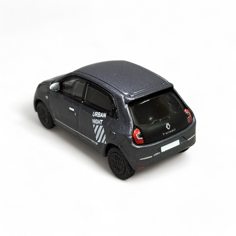 Renault Twingo III Phase 2, Gris foncé métallique - PCX 870369 / SAI 7502 - HO 1/87