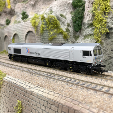 Locomotive diesel JT42CWR (classe 66), RheinCargo, Digital son + fumée, Ep. VI - MARKLIN 39072 - HO 1/87