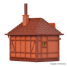 Petit kiosque de restauration rapide, Fast Food - VOLLMER 45140 - HO 1/87