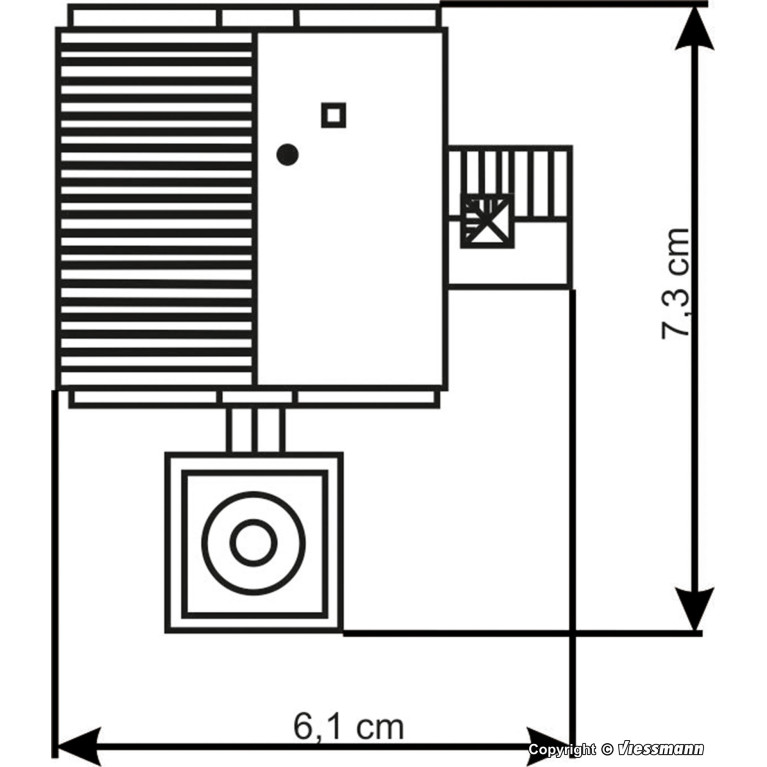 Chaufferie industrielle construit dans les années 1900 - KIBRI 36605 - Z 1/220