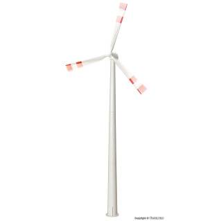 Eolienne à pales rotatives fonctionnelles (motorisé avec Led) - VIESSMANN 1370 - HO 1/87