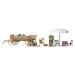 Stand vente de pommes de terre - Preiser 10742 - HO 1/87