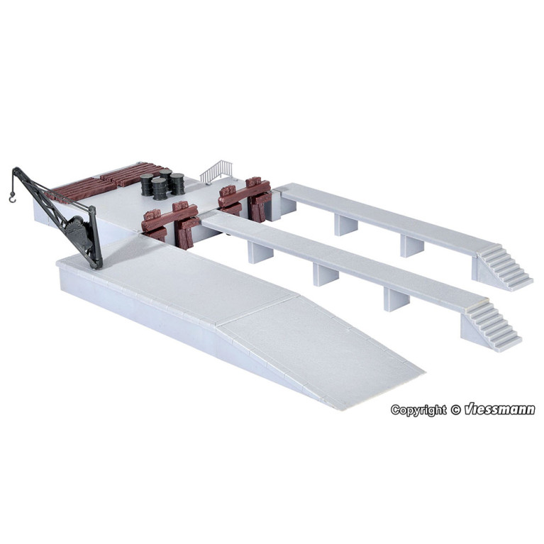 Quai à marchandises - Kibri 38620 - HO 1/87