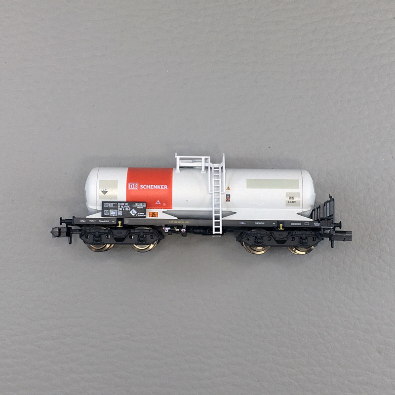Wagon-citerne d'acide sulfurique, DB, Ep. VI - Minitrix 15659 - N 1/160