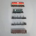Rame 5 pièces : Locomotive diesel 2095 005-1, OBB, Ep. IV/V - Roco 5540001 - HOe 1/76 