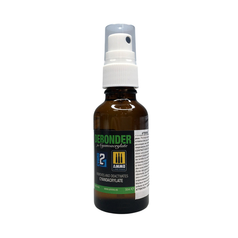 Debonder, dissolvant cyanoacrylate, 30ml - Ammo 8036