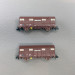 2 Wagons couverts SNCF FRET Express, Ep. IV - Arnold HNS6664 - N 1/160