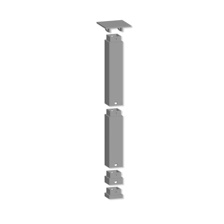 10 piliers easy TRACK, haut 150.25 mm - Noch 53942 - HO 1/87
