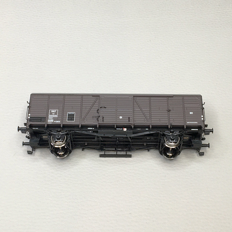Wagon couvert Kf - Brawa 50750 - HO 1/87 - SNCF - EP III - 2R