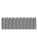 10 Éléments de pilier easy TRACK, 58 mm - Noch 53907 - HO 1/87 - N 1/160