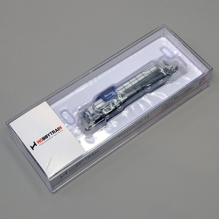 Locomotive Diesel DE18 Vossloh, Ferrotract 004-6, SNCF, Ep. VI - Hobbytrain H32106 - N 1/160