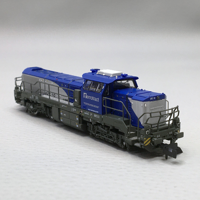 Locomotive Diesel DE18 Vossloh, Ferrotract 005-3, SNCF, Ep. VI - Hobbytrain H32107 - N 1/160