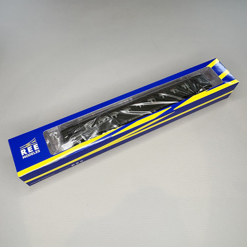 REE Modeles VB401 HO - Voiture DEV AO Couchettes 2ècl Ep IIIb Sncf Rails Europ Express Fr Id30151