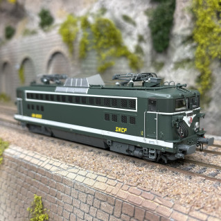 Locomotive électrique Rail 37 R37 HO BB 17101 SNCF Verte - Époque V Digitale