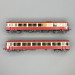 Autorail EAD X4691 + XR8688, toit rouge, Lyon-Vaise, Sncf, Ep. V et VI - LSMODELS 10564 - HO 1/87