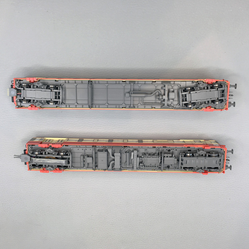 Autorail EAD X4691 + XR8688, toit rouge, Lyon-Vaise, Sncf, 3 rails, Ep. V/VI - LSMODELS 10564 - HO 1/87