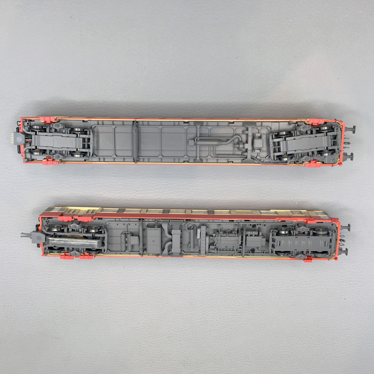 Autorail EAD X4691 + XR8688, toit rouge, Lyon-Vaise, Sncf, 3 rails, Ep. V/VI - LSMODELS 10564 - HO 1/87