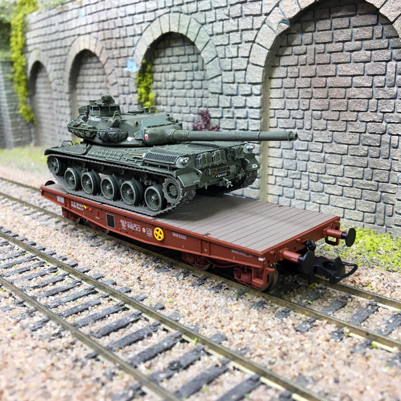 Wagon plat TP | Ree Modèles WB-502 | HO 1/87 Wagon plat TP | Ree Modèles WB-502 | HO 1/87