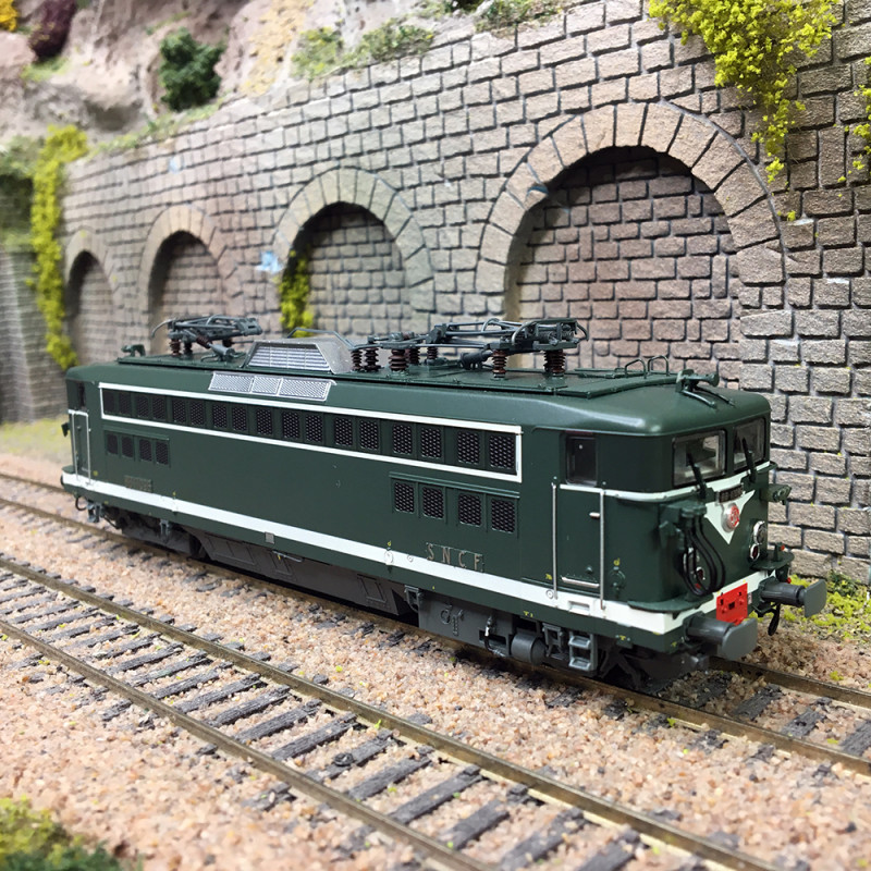 Locomotive électrique R37 HO BB 17101 SNCF Verte - Epoque V - Neuve