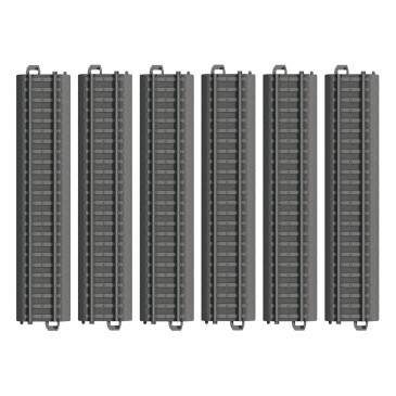 Rails droits en plastique My World - MARKLIN 23180 - HO 1/87