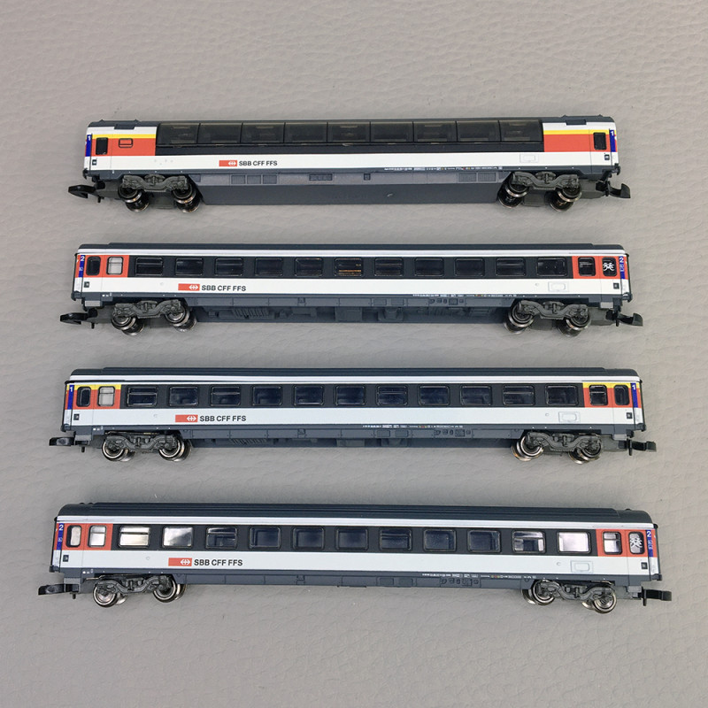 4 voitures voyageurs type EW, Ep. IV - MARKLIN 87663 - Z 1/220