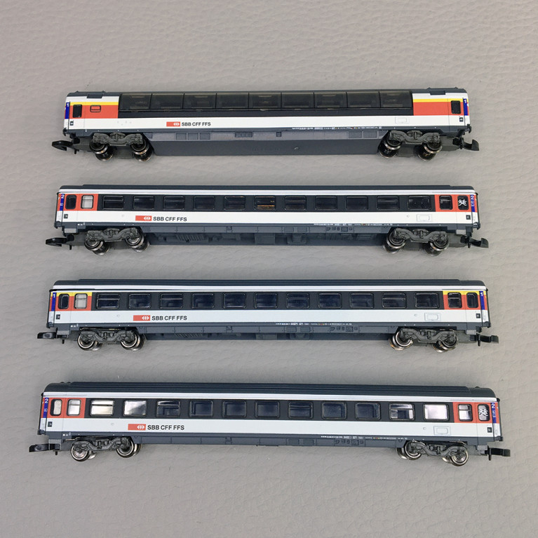 4 voitures voyageurs type EW, Ep. IV - MARKLIN 87663 - Z 1/220