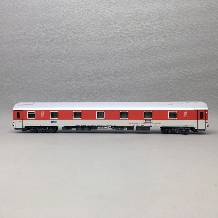 Voiture lit WLABmee, livrée rouge/blanc, nouvelle version, ZSR, Ep. VI - LSMODELS 48209 - HO 1/87