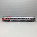 Voiture lit WLABmee, livrée gris clair/gris foncé/rouge, toit gris clair, 2014, RZD, Ep. V - LSMODELS 48202 - HO 1/87
