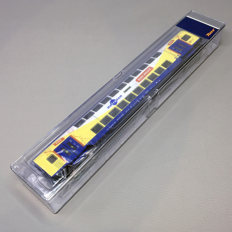 Voiture à deux étages, type DBpza, 2nd CL, Metronom, Ep. VI - ROCO 6200107 - HO 1/87