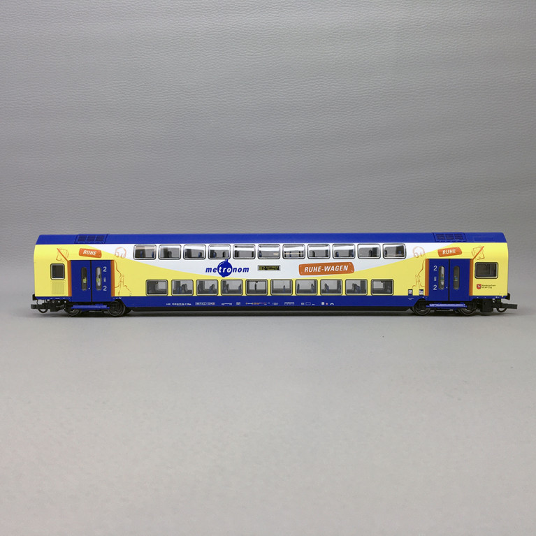 Voiture à deux étages, type DBpza, 2nd CL, Metronom, Ep. VI - ROCO 6200107 - HO 1/87