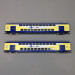 2 voitures à deux étages, type DBpza, 2nd CL, Metronom, Ep. VI - ROCO 6200106 - HO 1/87