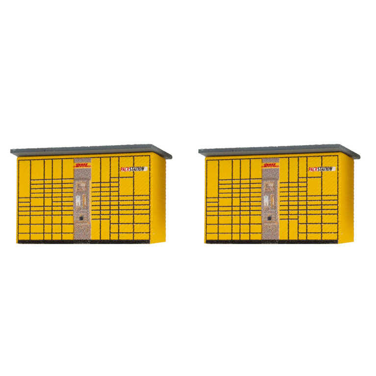 Stations d'emballage DHL - Faller 272921 - N 1/160