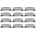 12 wagons-trémies à charbon BNSF, Ep. VI - MARKLIN 45666 - HO 1/87