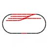 Coffret d'extension C5 -HO-1/87-MARKLIN 24905