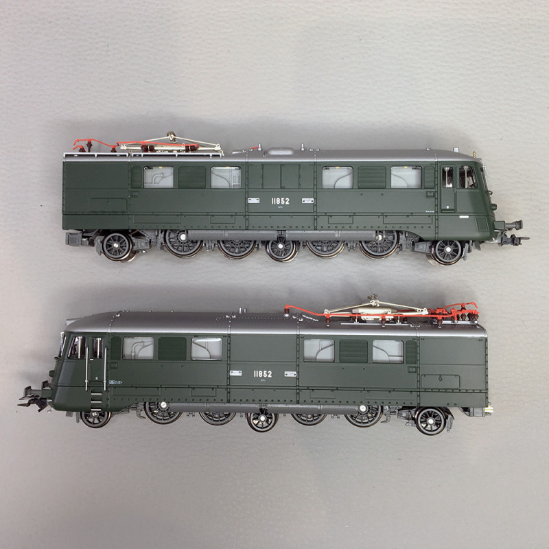 Locomotive électrique de classe Ae 8/14 "Ladilok", 11852, CFF, 3R AC, Ep. IV - MARKLIN 38590 - HO 1/87