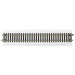 Rail droit G1, Ballast blanc aspect neige, 230 mm - ROCO 42500 - HO 1/87