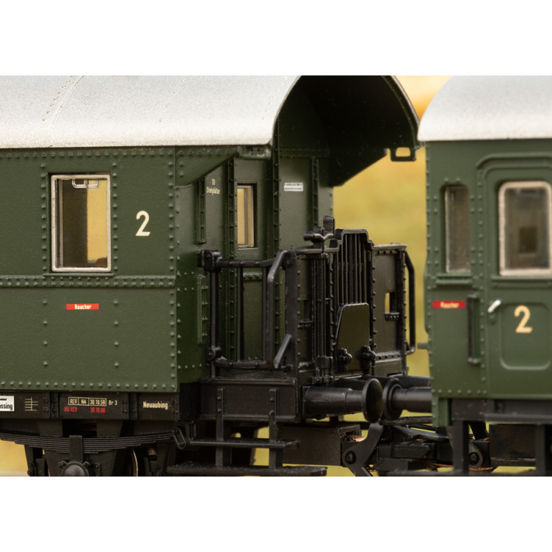 Coffret 5 voitures pour locomotive E44.5 Ep III -HO 1/87-TRIX 23458