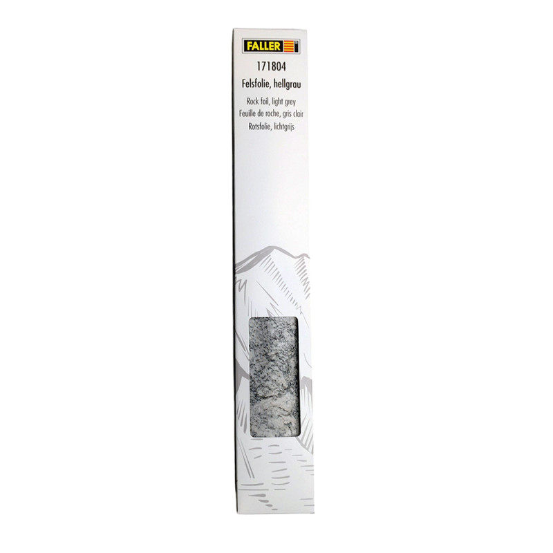 Feuille de roche, gris clair A3 - FALLER 171804