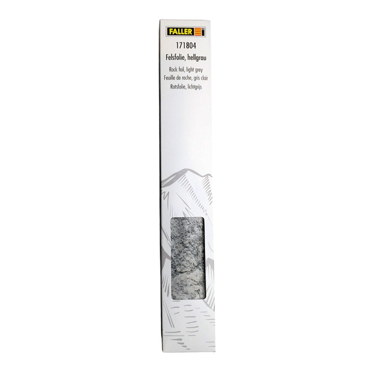Feuille de roche, gris clair A3 - FALLER 171804