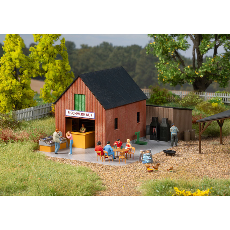 Magasin agricole, poissonnerie - Auhagen 11475 - HO 1/87
